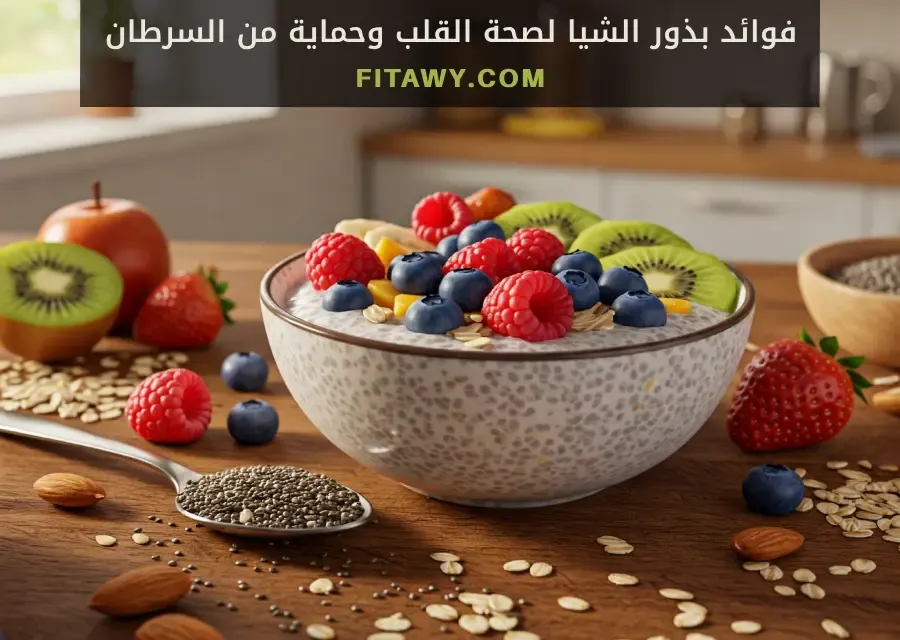 فوائد بذور الشيا: لصحة القلب وحماية من السرطان